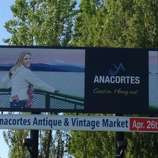  - Custom Banners - Billboard Banner - Anacortes Chamber of Commerce - Anacortes, WA